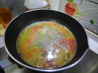 西红柿芦笋肉片汤的做法步骤11