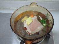 干锅白萝卜五花肉的做法步骤4