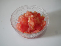 番茄火腿贝壳意面的做法步骤2