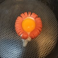 向日葵煎蛋的做法步骤4