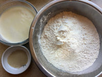 原味豆浆花卷的做法步骤1
