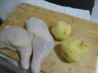 土豆烧鸡肉的做法步骤1