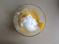橙味糯米戚风蛋糕的做法步骤9
