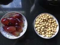葡萄豆浆的做法步骤1