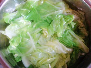【湘菜】--干锅手撕包菜的做法步骤：5