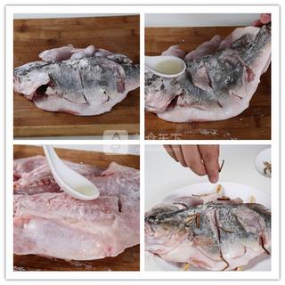 清蒸鲈鱼—捷赛私房菜的做法步骤：3