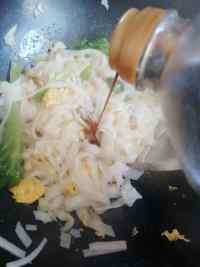 生菜炒米面的做法步骤9