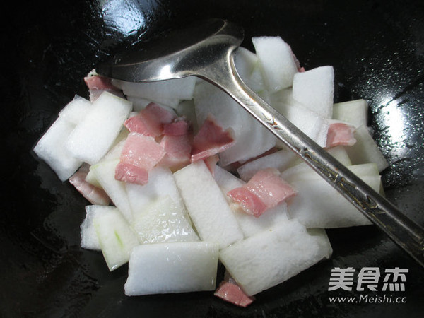 笋干菜咸肉煮冬瓜的做法