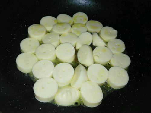 煎焖内酯豆腐的做法