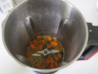 南瓜牛奶豆浆的做法步骤2