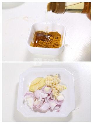 咖喱蟹——捷赛私房菜的做法步骤：2