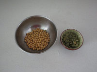 南瓜籽豆浆的做法步骤1