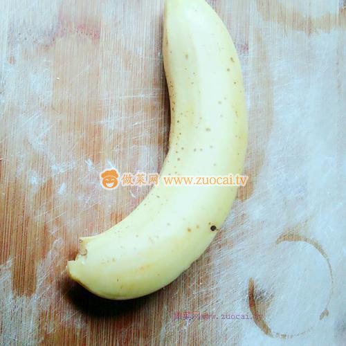 煎香蕉的做法