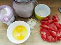番茄炒蛋盖浇饭的做法步骤1