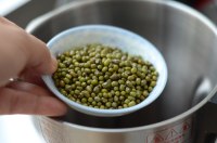 薏米木瓜花粉绿豆浆的做法步骤4