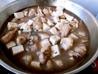 豉香胖头鱼炖豆腐的做法步骤12
