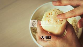 滋补红糖糯米藕丨大嘴螺的做法步骤：3