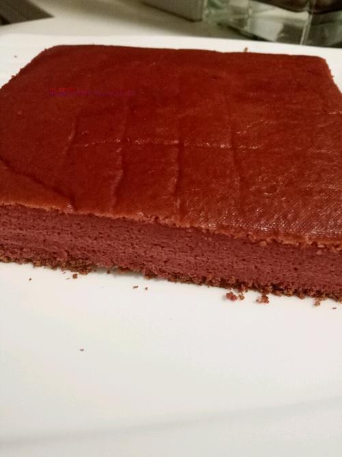 红丝绒蛋糕小方的做法