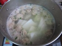 冬瓜肉丸汤的做法步骤7