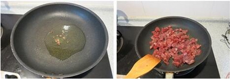 青椒牛肉粒的做法步骤3