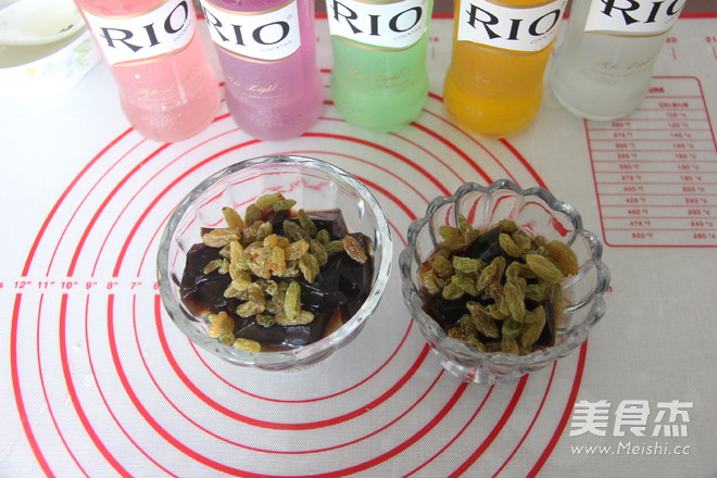 #RIO#鸡尾酒龟苓膏的做法
