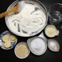 奶香椰蓉老婆饼的做法步骤1