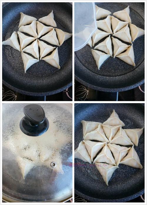 生煎三角饺子的做法