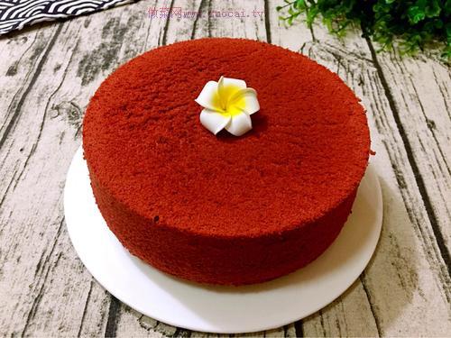 红丝绒蛋糕（八寸）的做法