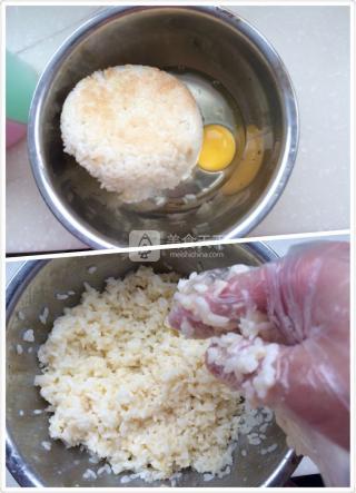 香菇土豆什锦蛋炒饭的做法步骤：15