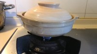 生菜窝蛋砂锅粥的做法步骤5