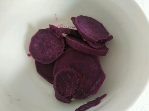 紫薯戚风蛋糕的做法