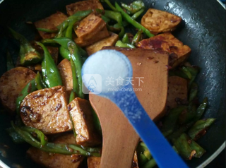 煎豆腐的做法步骤：8