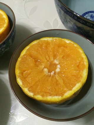 鲜橙炖雪蛤