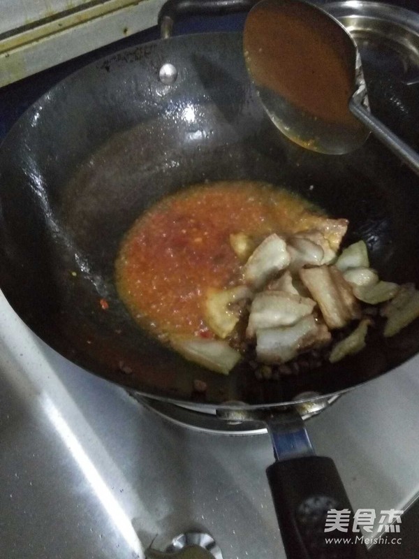 糟辣豆豉回锅肉的做法