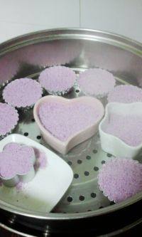 浪漫紫薯松糕的做法步骤10