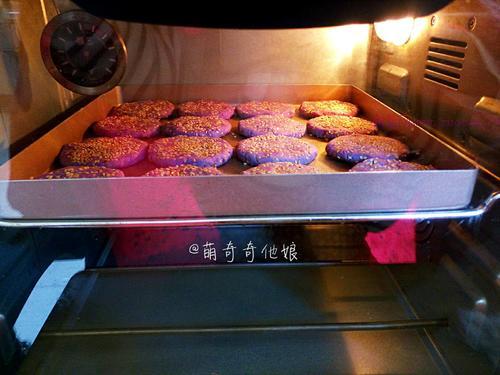 紫薯糯米小饼（烤箱版）的做法