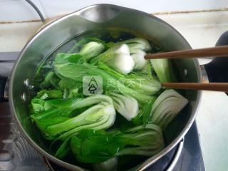 蚝油香菇青菜的做法步骤：6