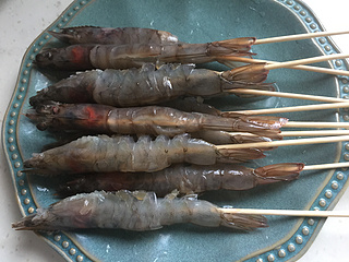 串烤大虾的做法步骤：5