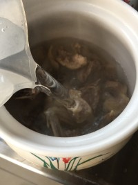 香菇炖乳鸽的做法步骤4