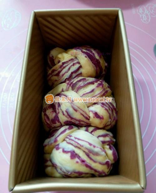 紫薯北海道土司的做法