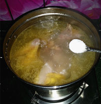原味老母鸡汤的做法步骤8