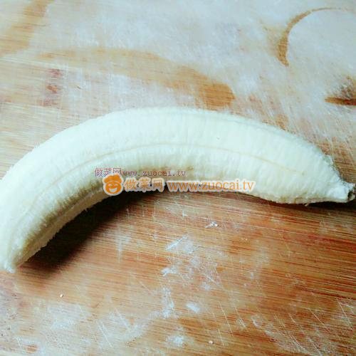 煎香蕉的做法