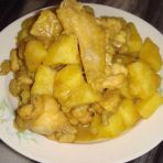咖喱鸡焖土豆