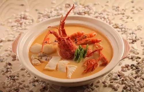 【做菜网】潮式鱼汤银萝龙虾煮海鲜
