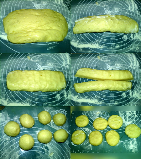 奶油面包步骤3