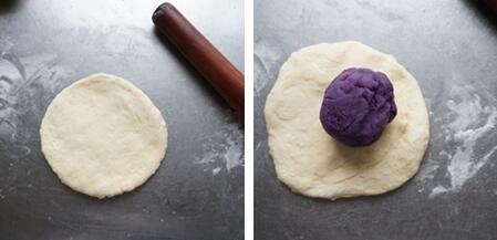 紫薯墨西哥面包的做法步骤5-6