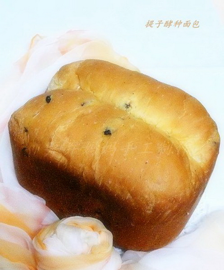 黑提干酵种面包