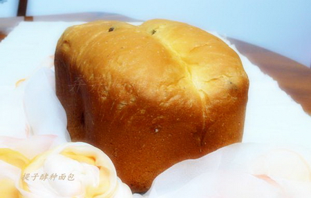 黑提干酵种面包的做法