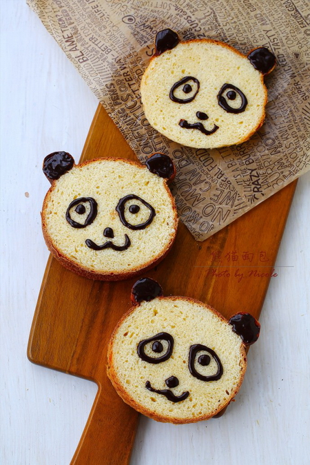 熊猫面包的做法