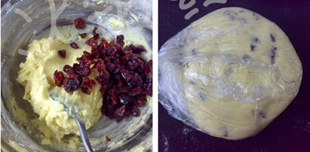蔓越莓酥皮做法步骤3-4